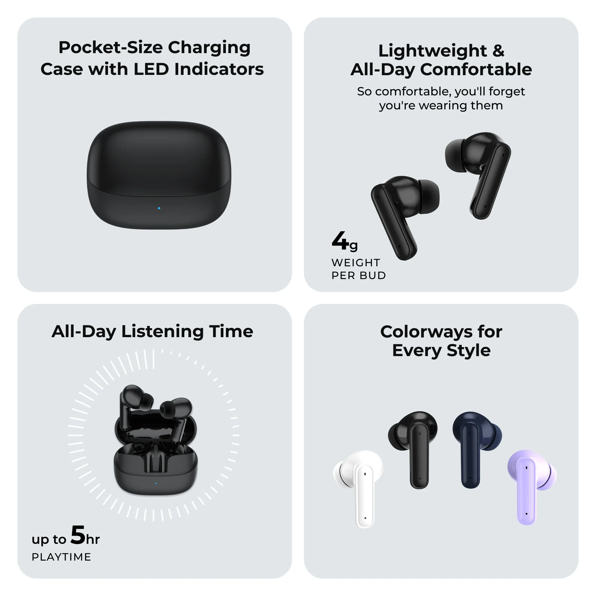 iTOUCH Pulse True Wireless Stereo Earbuds - Image 9